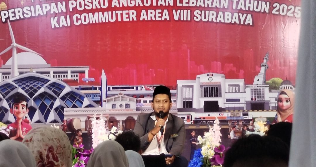 Momen Raih Pahala Berlibat di Bulan Ramadhan, Ust Abdul Karim dari BMH Sidoarjo Ajak Pegawai Kereta Commuter Indonesia Terus Tingkatkan Amal dan Ibadah