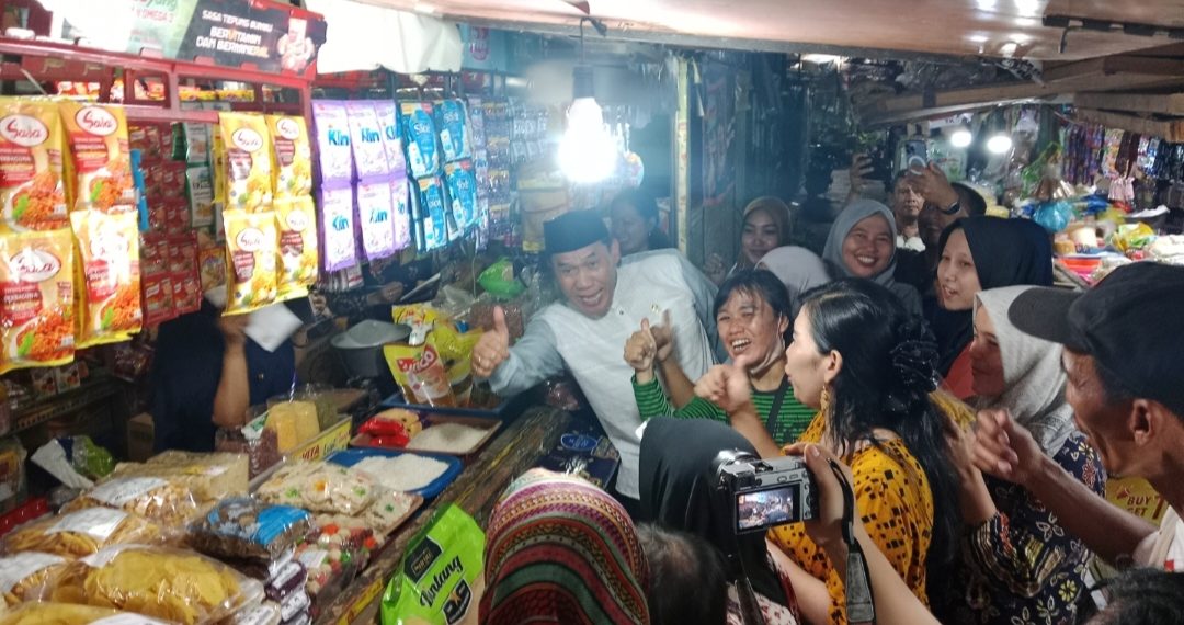 Bambang Haryo Sidak Harga Sembako di Pasar Larangan, Harga Masih Stabil dan Usulkan Perbaikan Infrastruktur Pasar