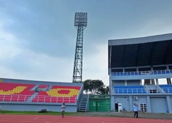Jelang Diresmikan Presiden Prabowo Subianto, Lampu Stadion GDS Tidak Bisa Menyala Sempurna
