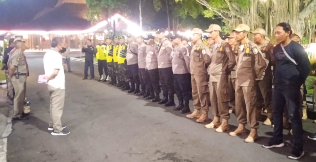 Gelar Operasi Gabungan Amankan Ramadan, Satpol PP Tulungagung Razia Tempat Karaoke Bandel