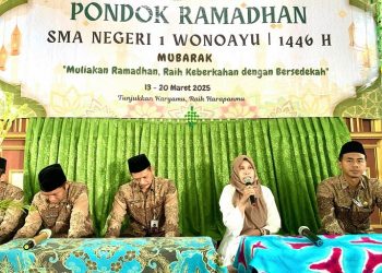 Siswa SMA Negeri 1 Wonoayu Perdalam Adab Pada Guru dan Peduli Sesama