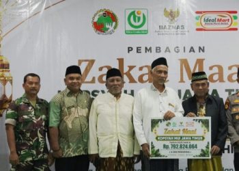 Ramadan Berkah, Koperasi Syariah MUI Jatim Bagikan Zakat Mall Rp 792 Juta