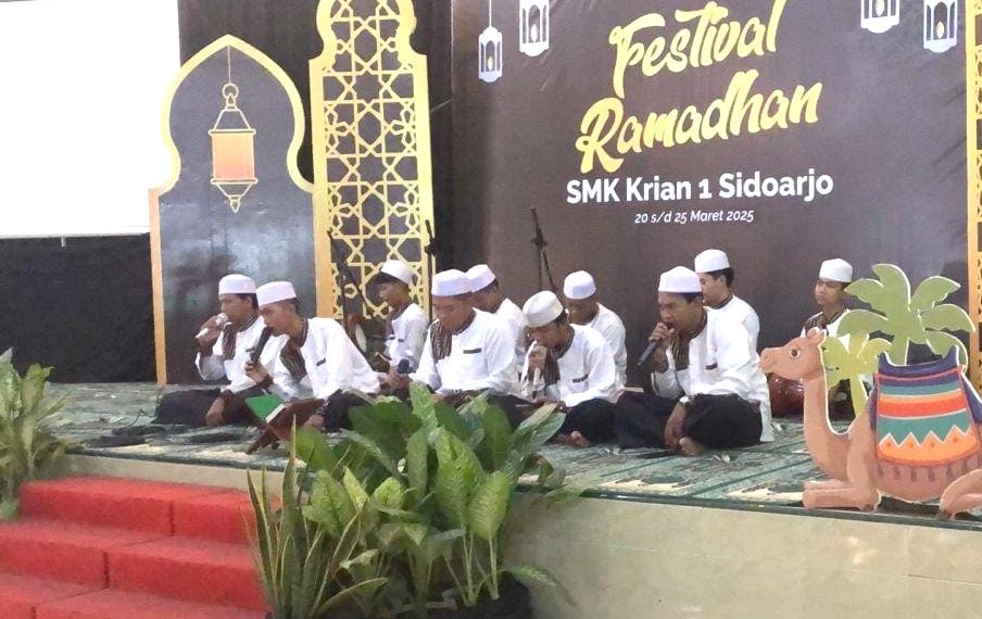 SMK Krian 1 Sidoarjo Tingkatkan Kualitas Ketakwaan Siswanya Melalui Pondok Ramadan 1446 H