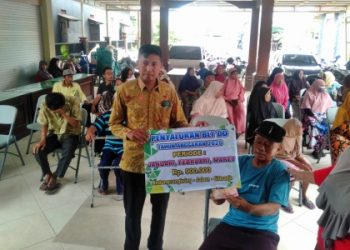 Sebanyak 40 KPM Terima BLT-DD Dari Pemdes Kedungcangkring