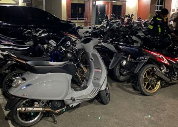 Sisir Aksi Balap Liar, Polres Pamekasan Amankan 21 Unit Motor