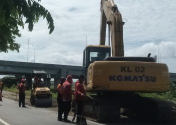 Jalan Rusak Banjarsari – Kedanyang Mulai Diperbaiki, Wabup: Truk Diperketat Pengawasannya