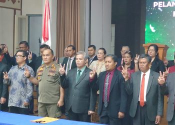 Resmi Dilantik, Pdt Royke William Pimpin Bamag Gresik