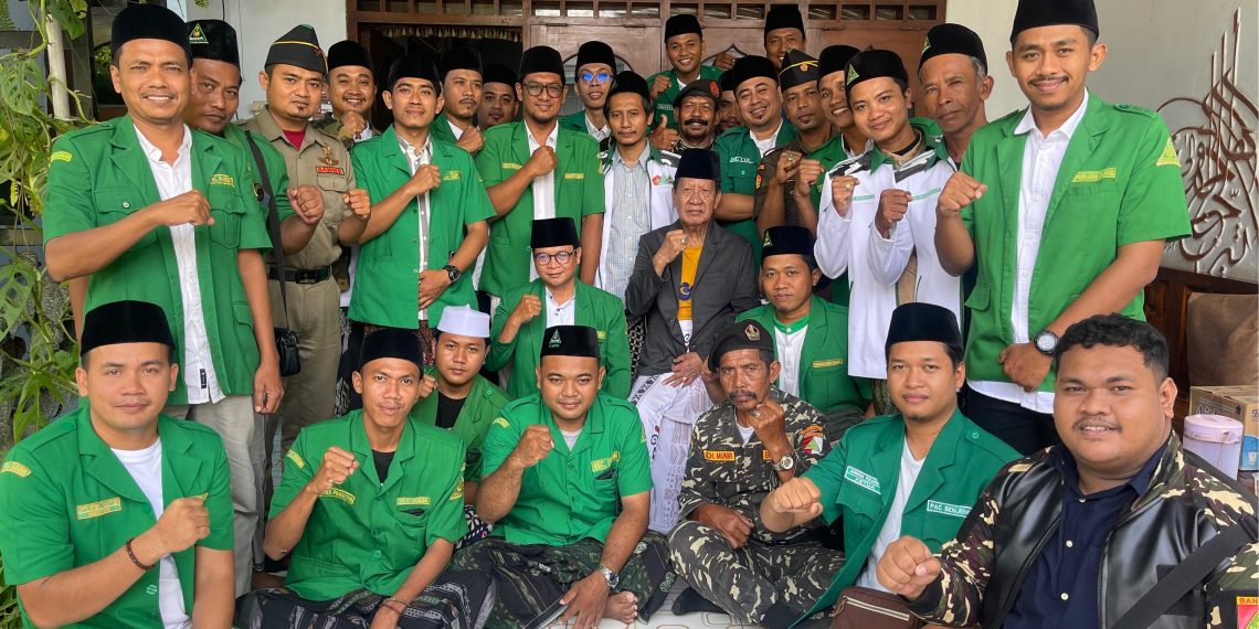 Lestarikan Tradisi Syawalan Idul Fitri, GP Ansor Gresik Sowan kepada Ulama dan Umara