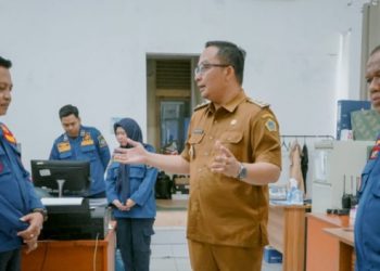 Kunjungi Dinas Damkar, Wabup Alif Dorong Optimalisasi Layanan Penyelamatan dan Respons Kebencanaan