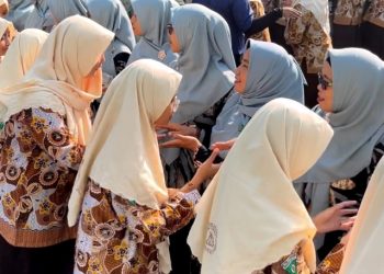 Halal Bihalal SMP YPM 2 Sukodono Merefleksi Makna Maaf dan Keikhlasan