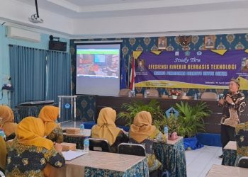 SMPN 6 Sidoarjo dan SMPN 2 Jabon Kerjasama Efisiensi Kinerja Berbasis Teknologi