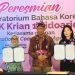 Kerja Sama Dengan KOICA, SMK Krian 1 Sidoarjo Resmikan Lab Bahasa Korea