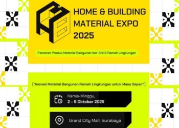 PT Feraco Gelar Pameran Industri Bahan Bangunan Green Label, Perdana di Surabaya