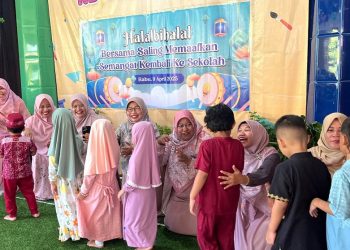 Momen Halalbihalal KB-TK Al Muslim Tanamkan Jiwa Saling Memaafkan