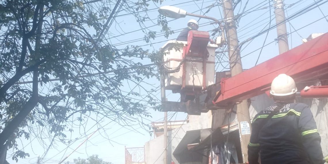 Wakil Bupati Ingin Sidoarjo Bersinar, Dishub Sidoarjo Keliling Perbaiki PJU