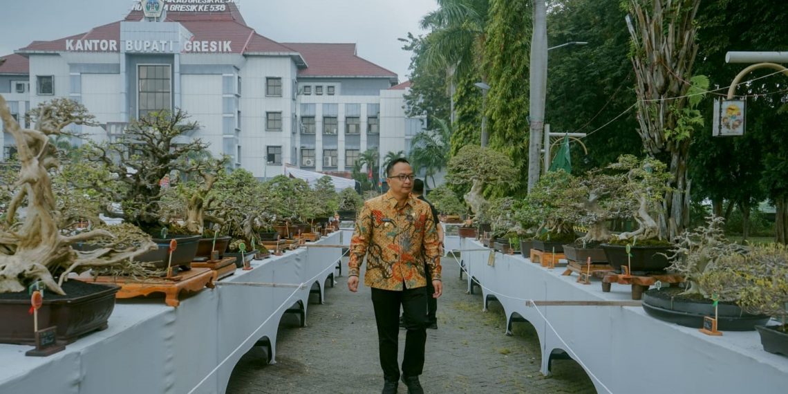 Giri Kedaton Bonsai 2025, Gresik Tampil Perdana Sebagai Pelopor Pameran Bonsai Skala Nasional