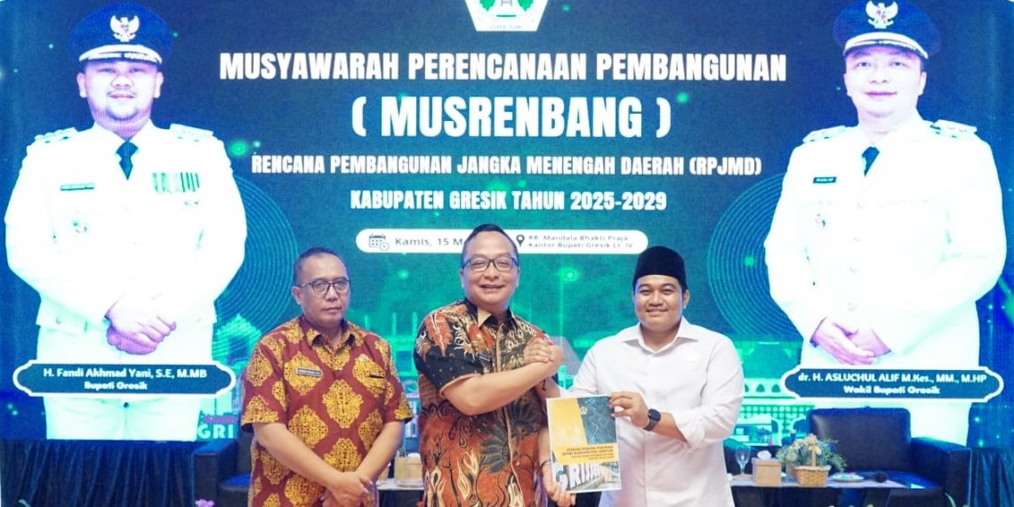 Gelar Musrenbang RPJMD 2025–2029, Pemkab Gresik Siap Wujudkan Pemerataan Pembangunan