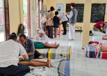 Digelar JATMAN, Puluhan Anak di Tulungagung Ikuti Khitanan Massal