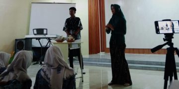 Siswa Spemutu Gresik Belajar Manajemen Pertunjukan lewat Gelar Budaya