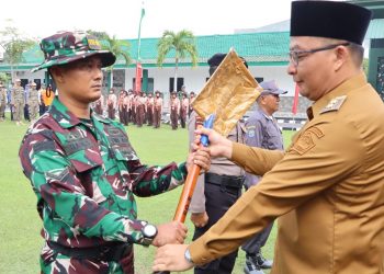 TMMD ke-124 Kabupaten Gresik Fokus  Pemerataan Pembangunan
