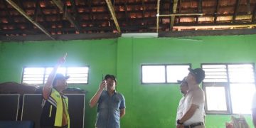 Memprihatinkan Tiga Ruang Kelas SDN 1 Sebani Ambrol