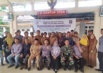 Hadirkan PN Gresik dan YLBH Fajar Trilaksana, Pemdes Sidoraharjo Berikan Pemberdayaan Hukum kepada Warganya