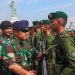 Satgas Pamtas RI-PNG Yonif 509/Balawara Yudha Disambut Dengan Bangga di Dermaga Madura Koarmada II