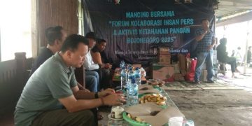 Edukasi Ketahanan Pangan, AKP Bojonegoro Gelar Mancing Bersama Insan Pers dan Forkopimda