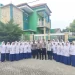 Satlantas bersama Satbinmas Polres Gresik Edukasi Santri Lewat Road Safety dan Coaching Clinic di Ponpes Sirojul Haromain