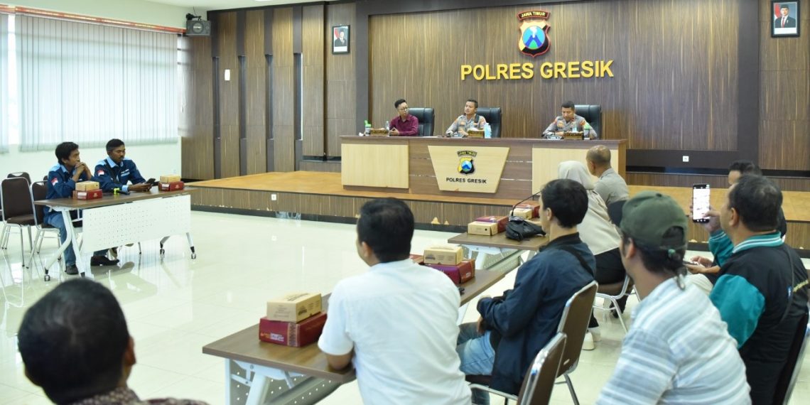 Polres Gresik Ajak Pegiat Medsos Bersinergi Jaga Kamtibmas dan Tangkal Informasi Hoaks