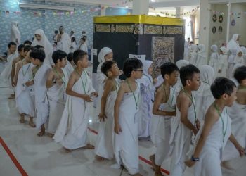KB-TK Al Falah Darussalam Edukasi Dini Manasik Haji Kids