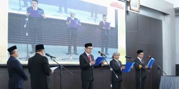 Siap Jawab Tantangan Pendidikan Tinggi, UMG Lantik Pimpinan Baru