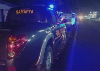 Antisipasi Balap Liar, Polsek Blega Tingkatkan Patroli di Jalan Lomaer – SPBU Blega