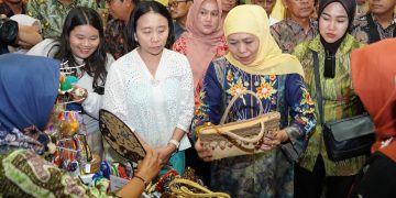 Ekspor Jatim Melesat, Khofifah Berhasil Tingkatkan Daya Saing Produk Lokal
