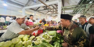 Blusukan ke Pasar Krembung, Bambang Haryo Bantu Perbaikan Talang Bocor, Apar hingga Tambahan Lampu Penerangan