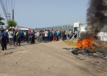 Pembacaan Eksekusi Kucing-kucingan, Hindari Blokade Massa di Akses Jalan Utama