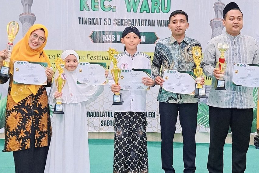 SD Al Falah Darussalam 2 Raih Prestasi Gemilang Dalam Festival Pentas PAI-Waru