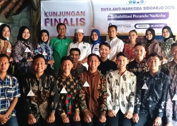 Finalis Duta Anti Narkoba BNNK Sidoarjo 2025  Diberi Pembekalan Kampanye Sosial