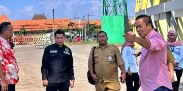 Sidak Stadion GDS, Komisi C DPRD Sidoarjo Minta Penambahan Pagar Penutup Sekretariat Cabor