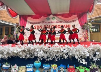 Gelar Kreasi Seni dan Drama, Sekdes Imbau Warga Sekolahkan Anaknya ke SDN Balongtani