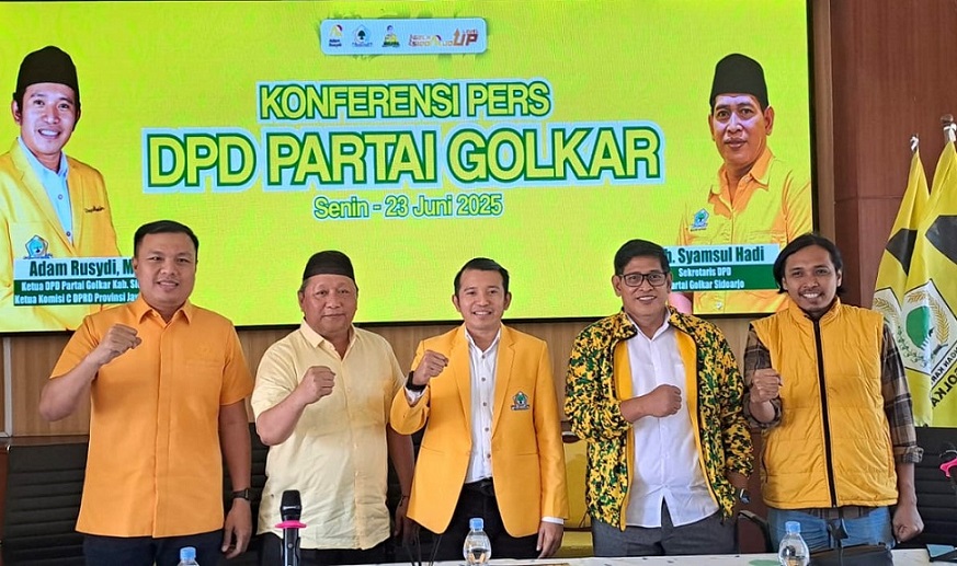 Partai Golkar Berharap Dinamika Politik di Sidoarjo Segera Bisa Diredam