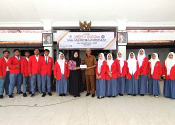 Siswa SMK Antartika 2 Sidoarjo Melakukan A2PD, Pratik Baik di 50 Desa/Kelurahan