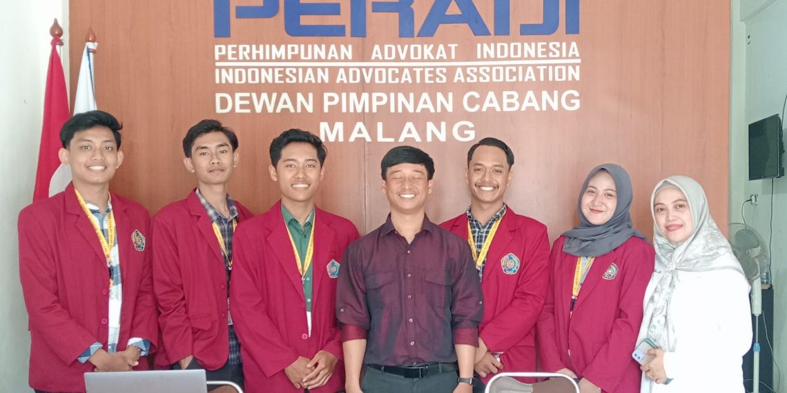 Di PBH PERADI Malang, 5 Mahasiswa Fakultas Hukum UMM Ini Pahami Praktik Hukum di Lapangan