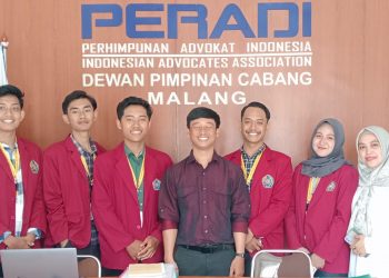 Di PBH PERADI Malang, 5 Mahasiswa Fakultas Hukum UMM Ini Pahami Praktik Hukum di Lapangan