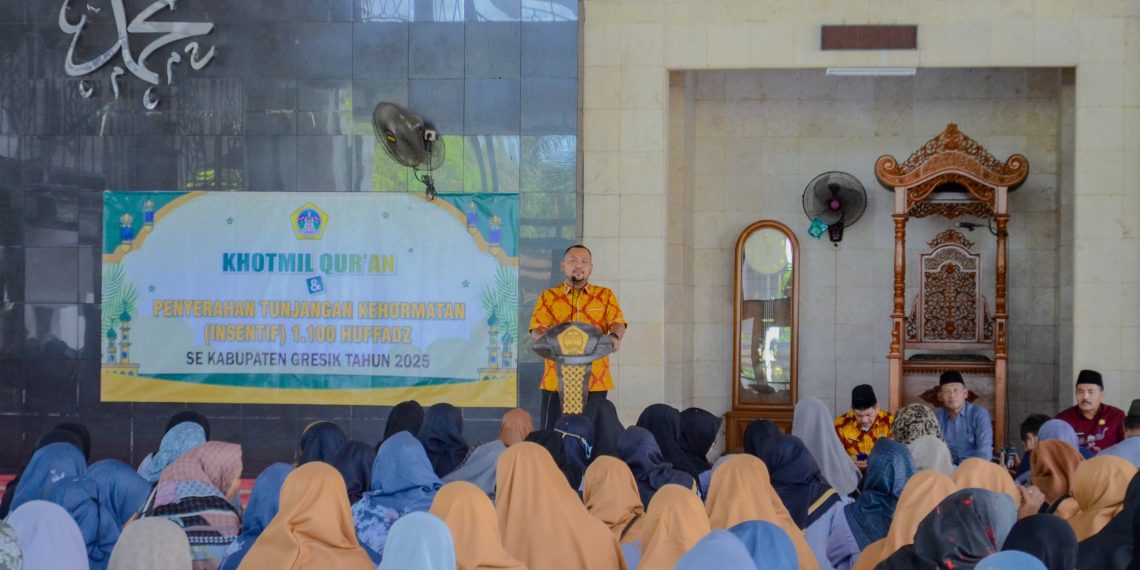 Apresiasi Penghafal Al Quran, Pemkab Gresik Salurkan Insentif kepada 1.100 Huffadz