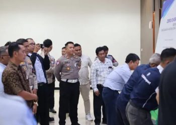 Inginkan Berlalu Lintas yang Aman dan Nyaman, Satlantas Polres – Dishub Gresik Deklarasi Zero ODOL