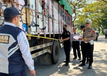 Skema Zero ODOL, Satlantas Polres Kediri Gencarkan Sosialisasi Sebelum Penindakan