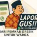 Warga Respons Positif ‘Lapor GUS’, Pemkab Gresik Percepat Penyelesaian Objek Aduan