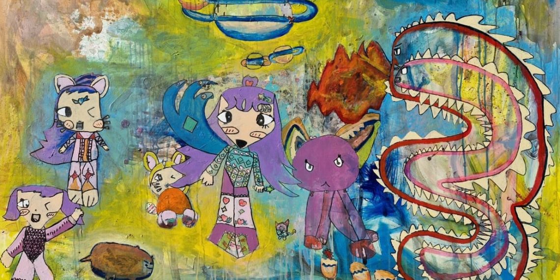 Sore Ini, Pameran Tunggal Perupa Cilik Azzahra Dibuka di Galeri Merah Putih – Balai Pemuda Surabaya