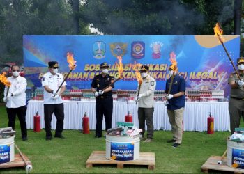 Kanwil DJBC Jatim I,  Berantas Peredaran Rokok Ilegal